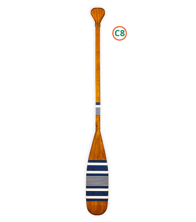 Remo Decorativo Artesanal Canadense Madeira Natural C08 - Vários Tamanhos