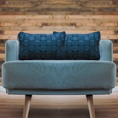 Capa de Almofada Trancê Retangular Artesanal: Conforto Sustentável e Estilo Único em Algodão