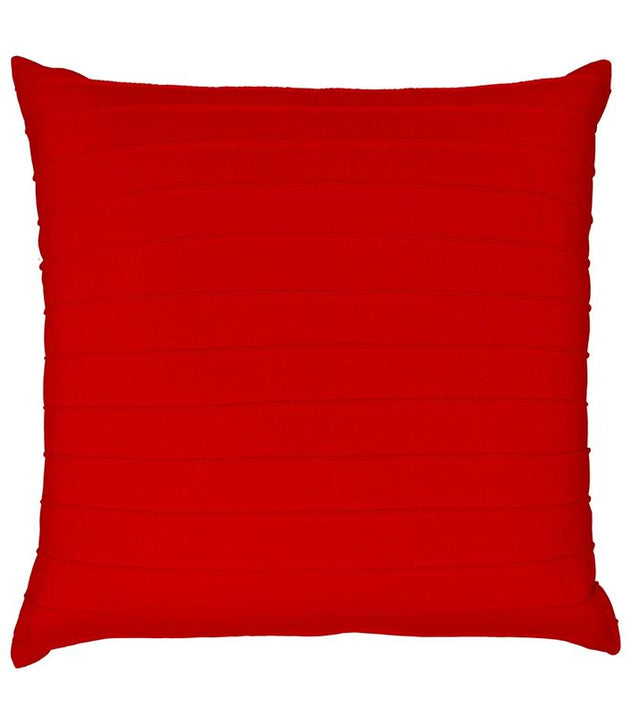 Capa Almofada Decorativa Drapeada Ecológica Algodão Reciclado Zíper Sofá Conforto Estilo
