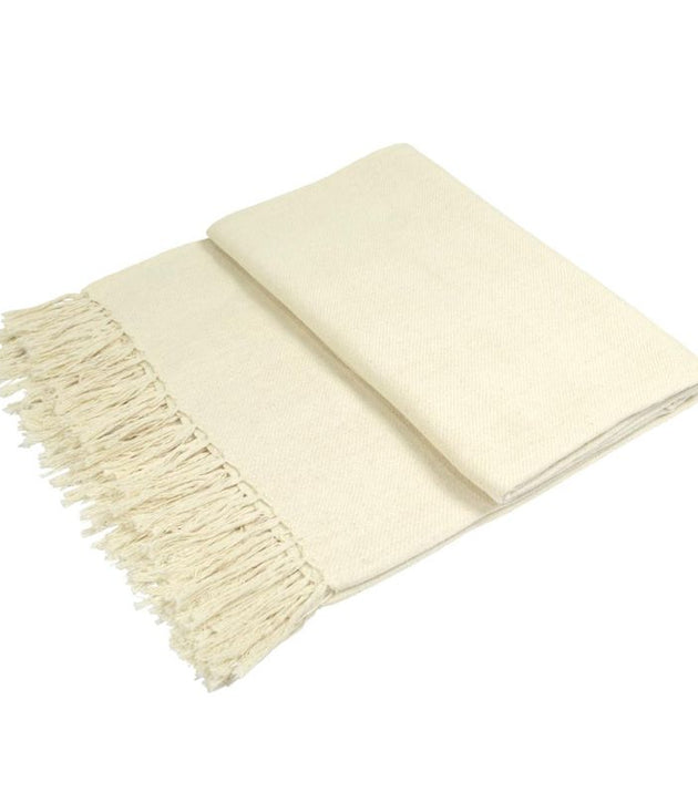 Manta Casal Super Nozinho Bege