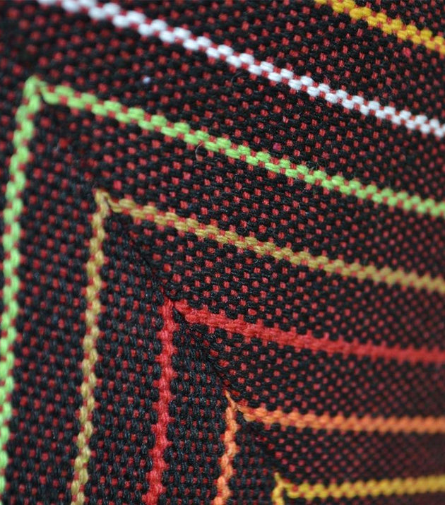 Capa de Almofada Decorativa Cruzada Listrada Moderna Algodão Poliéster Conforto Estilo