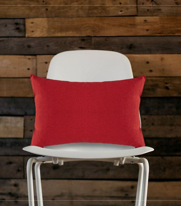 Capa de Almofada Retangular Xingu Sustentável Reciclada Confortável com Zíper Decorativa