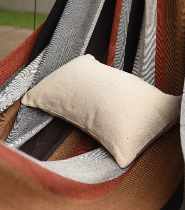 Capa de Almofada Xingu Retangular 50x30cm Santa Luzia Algodão Reciclado Ecológica