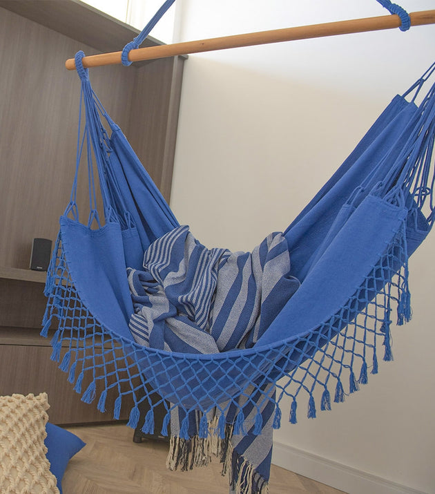 Rede Cadeira Azul Royal com Varanda