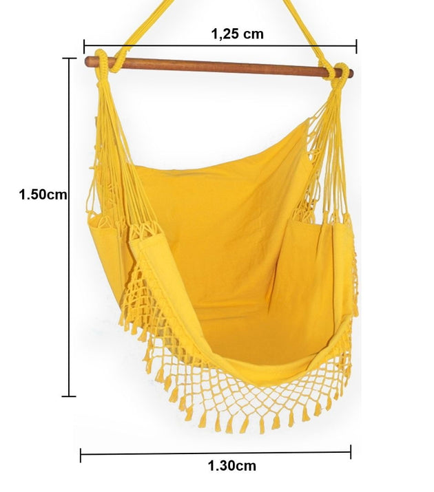 Cadeira de Rede Amarela