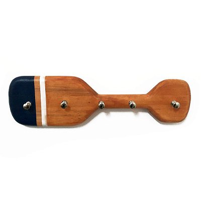 Remo Decorativo Artesanal de Madeira "Home" 70cm Design Exclusivo Aconchegante