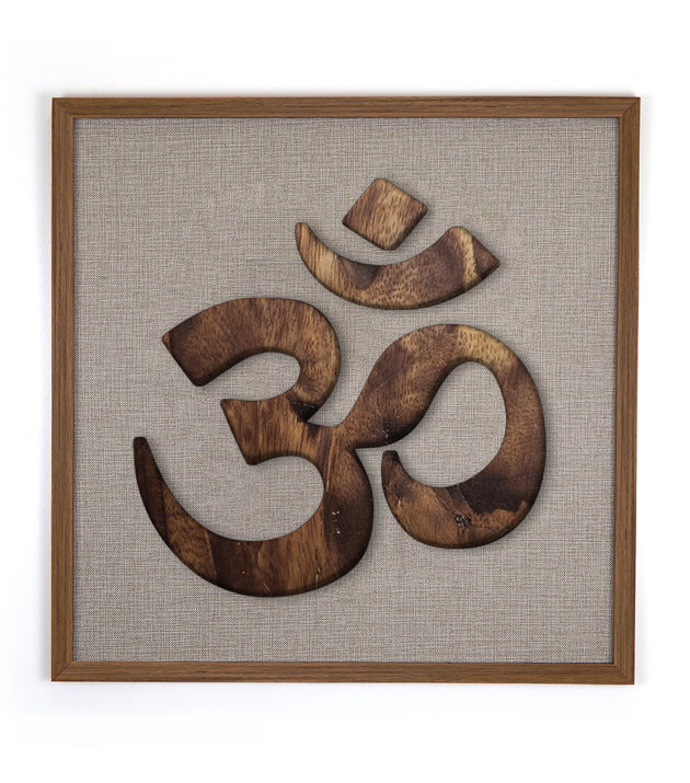 Kit 3 Quadros Artesanais Alto Relevo 60x60 Om Yin Yang Buda Decoração