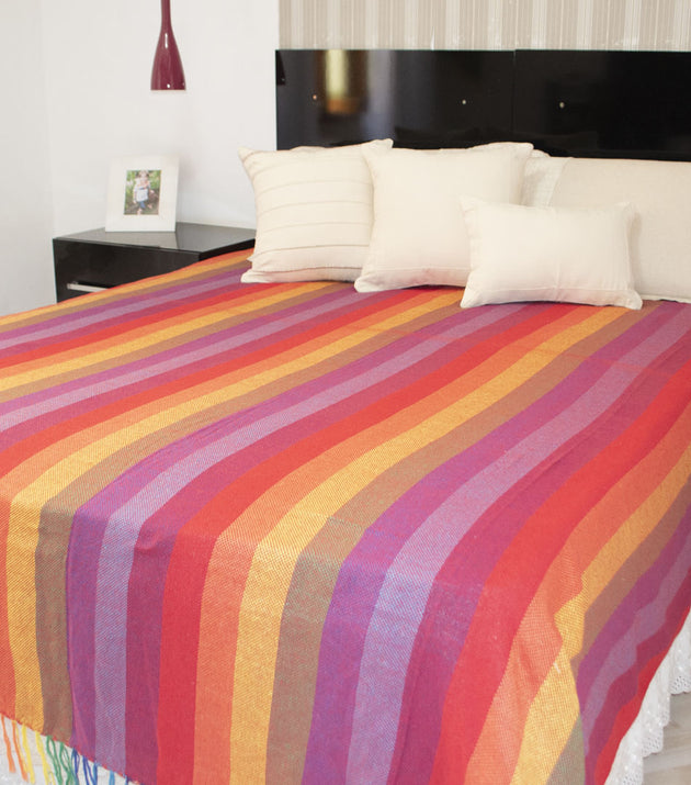 Manta Tibau Casal - 80% Algodão