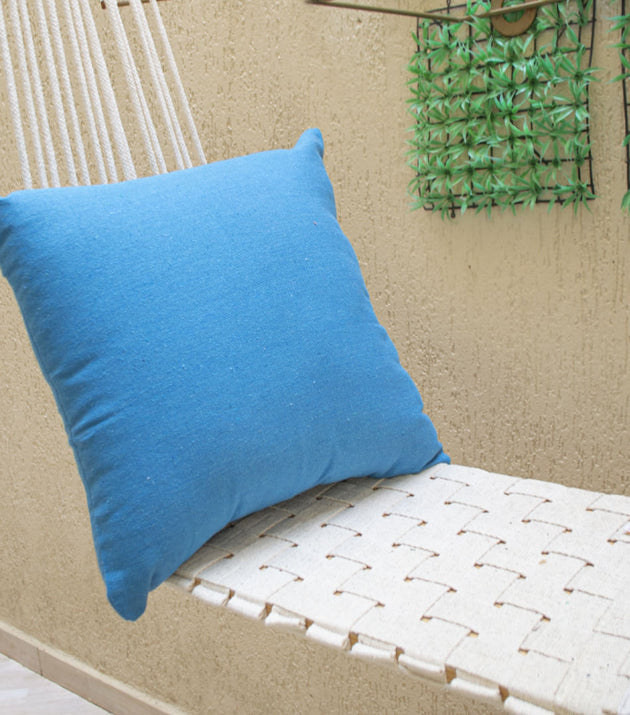 Capa de Almofada Xingu: Decorativa, Sustentável, Reciclada, Algodão e Poliéster Confortável