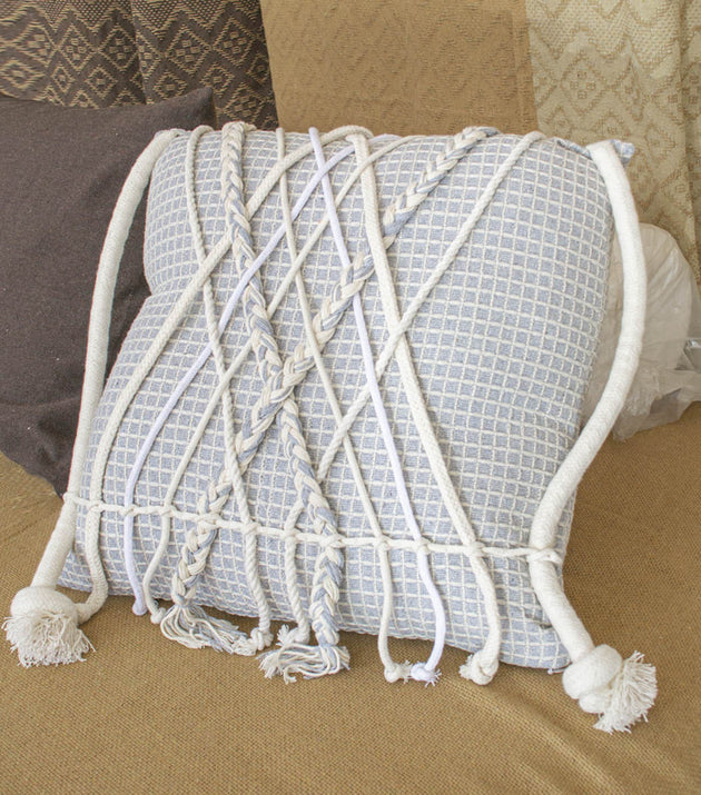 Capa de Almofada Nó Diversos: Design Moderno Descolado Decoração Sustentável com Toque Criativo