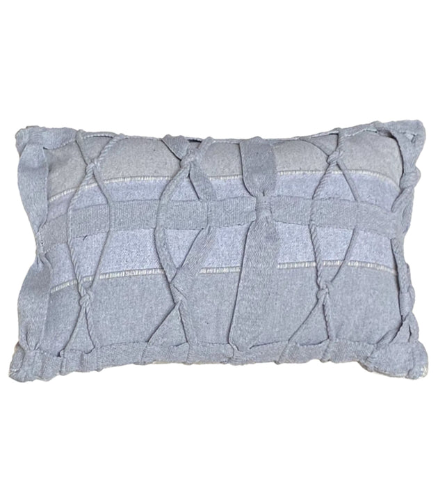 Capa de Almofada Mangue: Conforto Artesanal, Maciez Natural, Design Alongado para Sofás e Poltronas