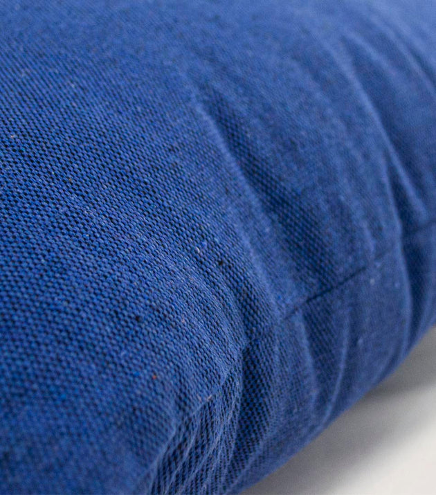 Capa de Almofada Xingu Azul Reciclada Sustentável Confortável Decoração Lar Zíper