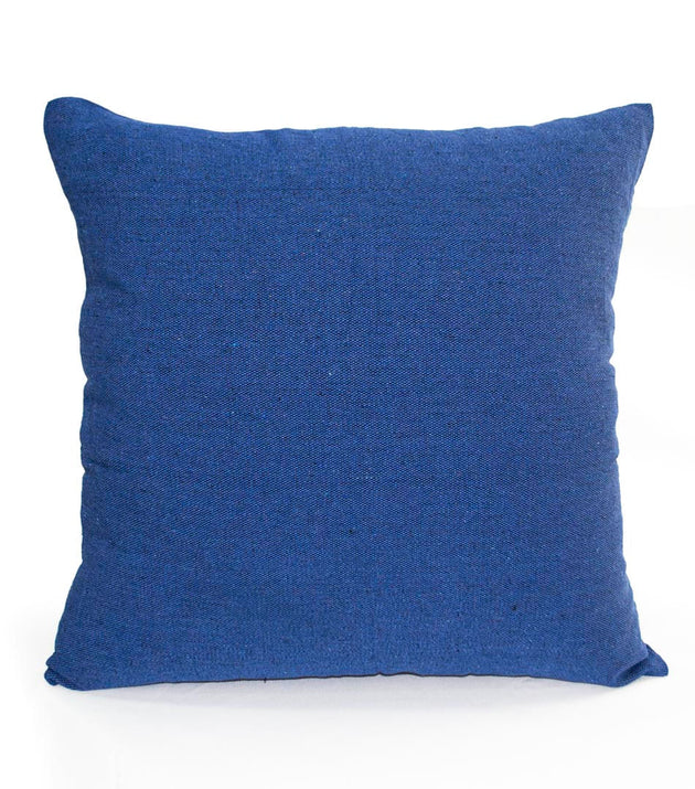 Capa de Almofada Xingu Azul Reciclada Sustentável Confortável Decoração Lar Zíper
