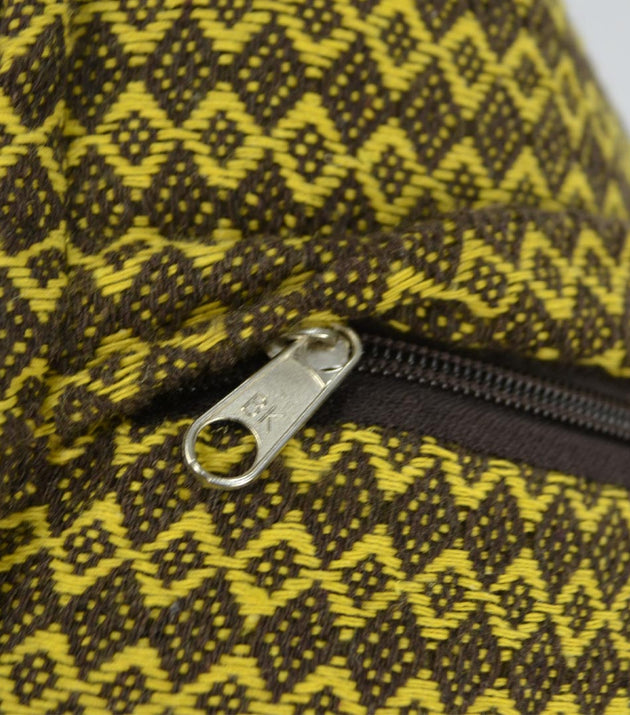 Capa de Almofada Luxuosa com Contorno: Algodão e Poliéster ECO, Decoração Sofisticada 50x50cm