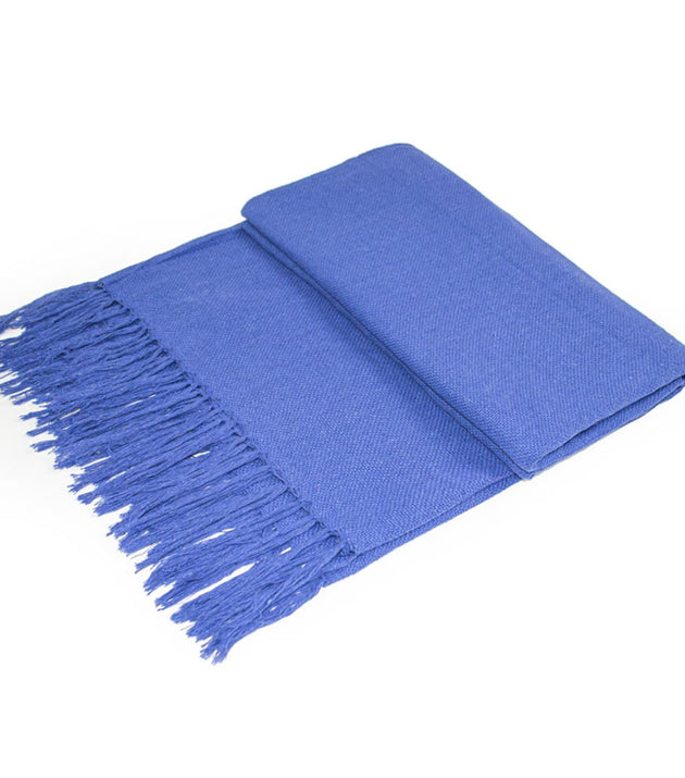 Manta Tibau Azul Decorativa