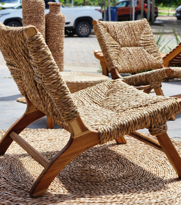 Poltrona Trancosense em Fibra de Taboa.