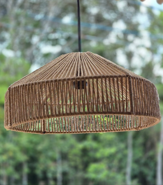 Luminária Rami Oca PS-23 20cmx40cm