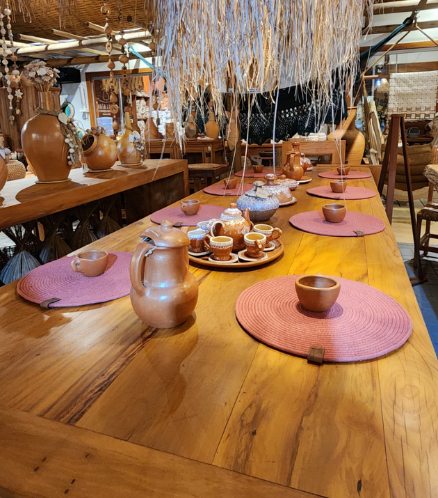 Sousplat Redondo Algodão de Corda