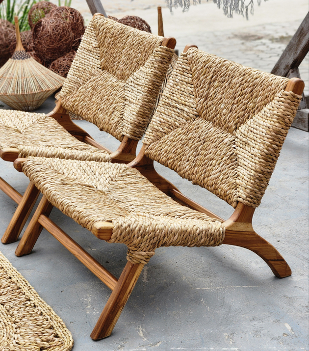 Poltrona Trancosense em Fibra de Taboa.