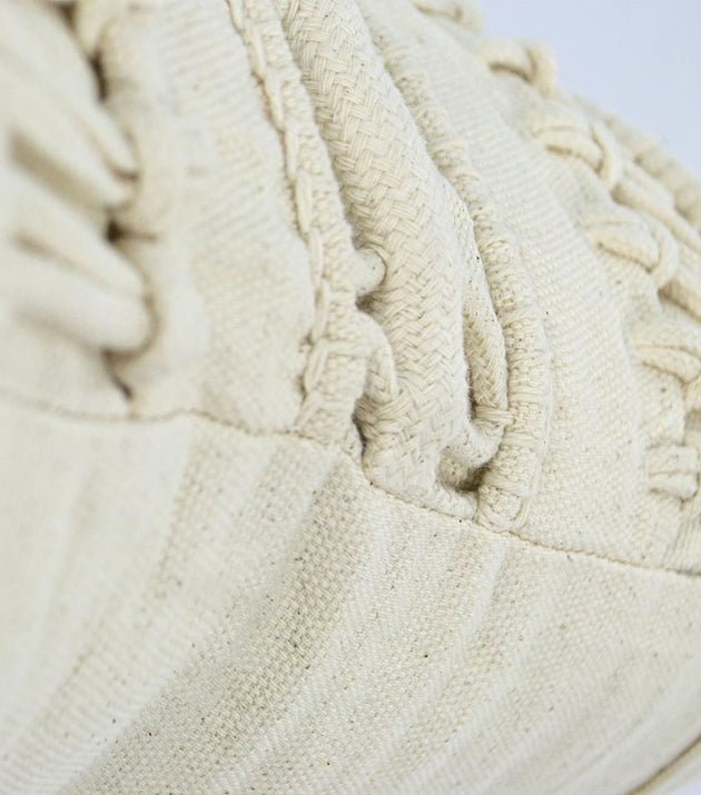 Capa de Almofada Estilizada Texturizada Algodão Neutra para Decoração Aconchegante Exclusiva