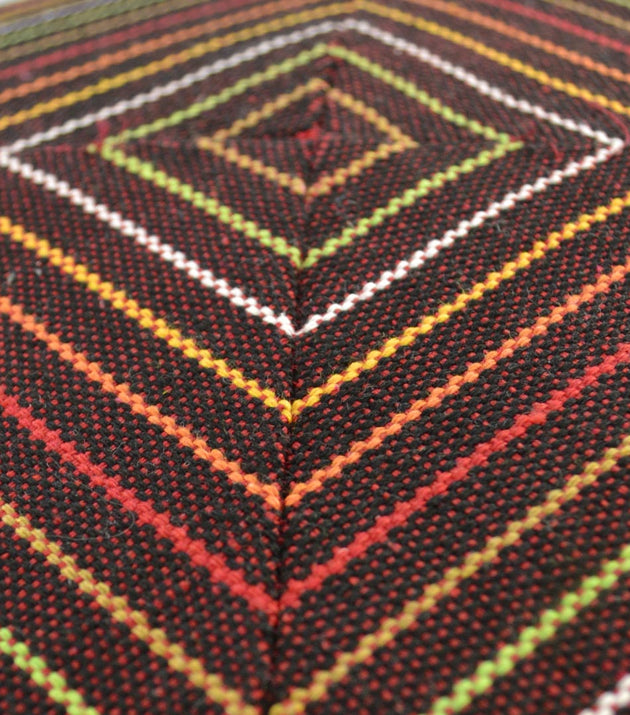 Capa de Almofada Decorativa Cruzada Listrada Moderna Algodão Poliéster Conforto Estilo