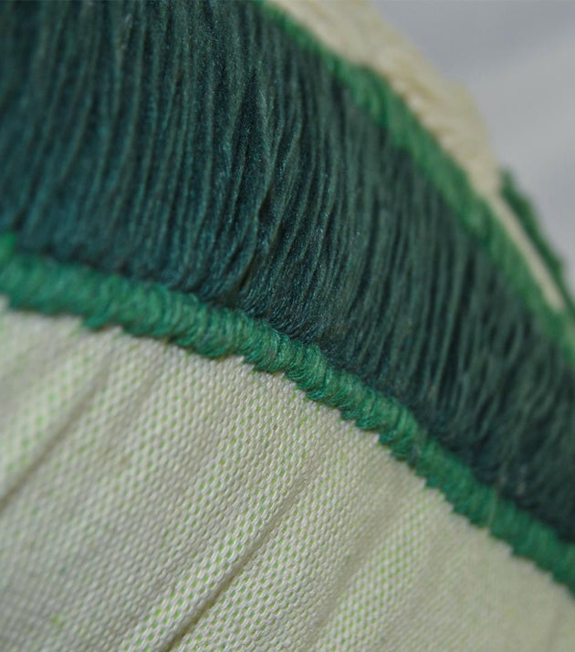 Capa de Almofada Decorativa Matcha: Algodão PET Sustentável, Design Orgânico 50x50cm