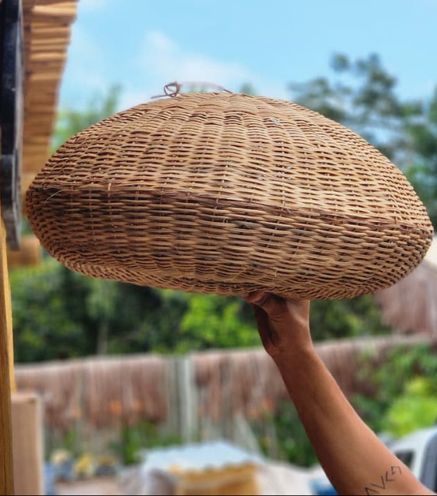 Luminária Disco Cipó