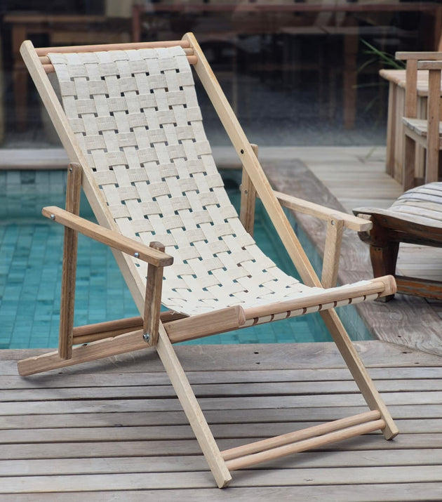 Cadeira espreguiçadeira Trancê