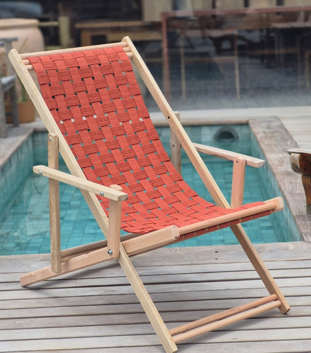 Cadeira espreguiçadeira Trancê