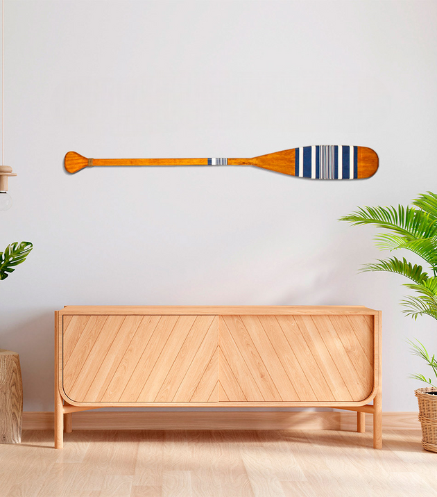 Remo Decorativo Artesanal Canadense Madeira Natural C08 - Vários Tamanhos