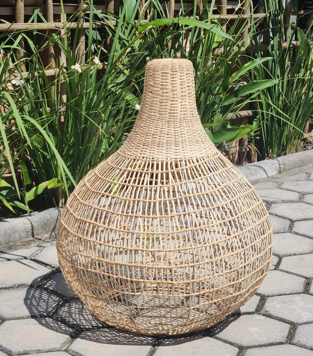 Luminária Gota Cipó Amber