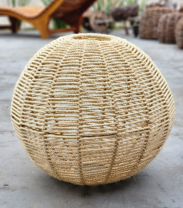 Luminária Esfera Sisal