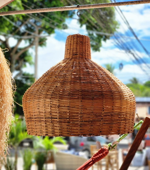 Luminária Taça Funda Dendê