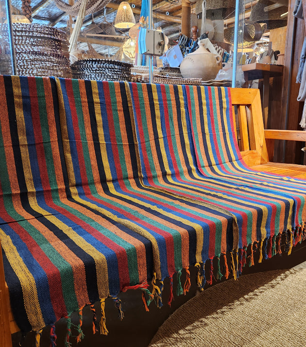 Manta Xale Colorido 1,40 x 1,40cm