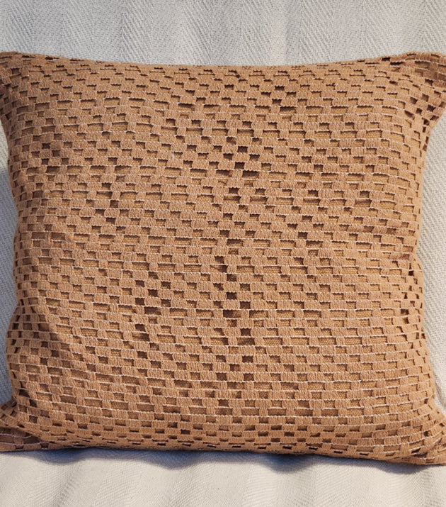 Capa de Almofada 45x45 em Tricô