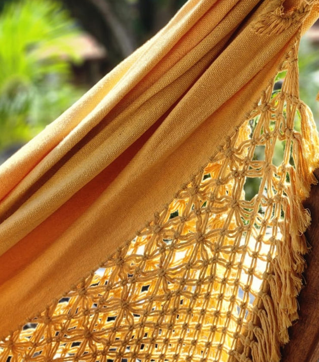 Rede King Varanda de Flor Macramê