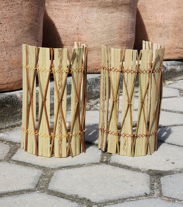 Arandela artesanal 30x16cm