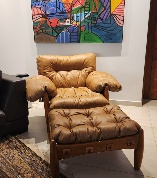 Poltrona Mole Couro Legítimo