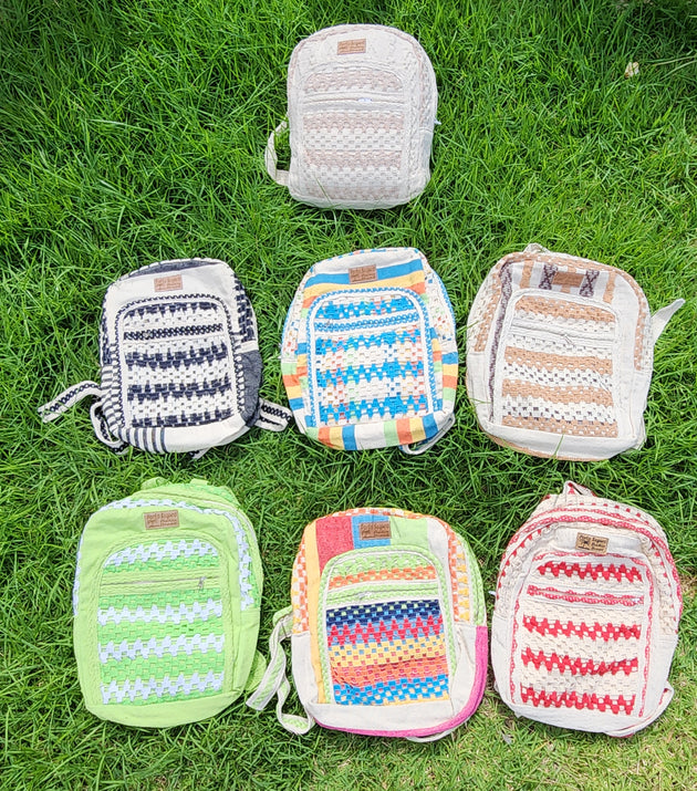 Mochila Tricô Porto Seguro.