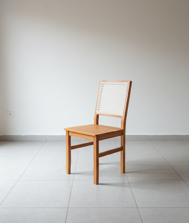 Cadeira de Jantar Madeira C/ Tela.