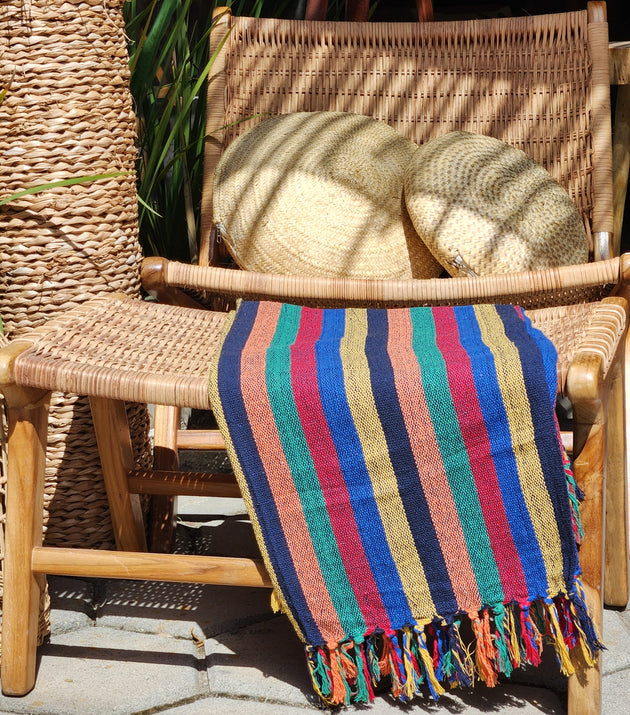 Manta Xale Colorido 1,40 x 1,40cm