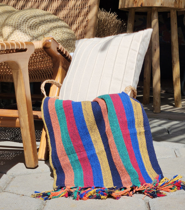 Manta Xale Colorido 1,40 x 1,40cm