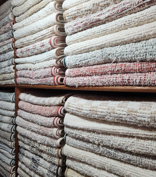 Kit 3 Peças Tapetes e Passadeira Algodão