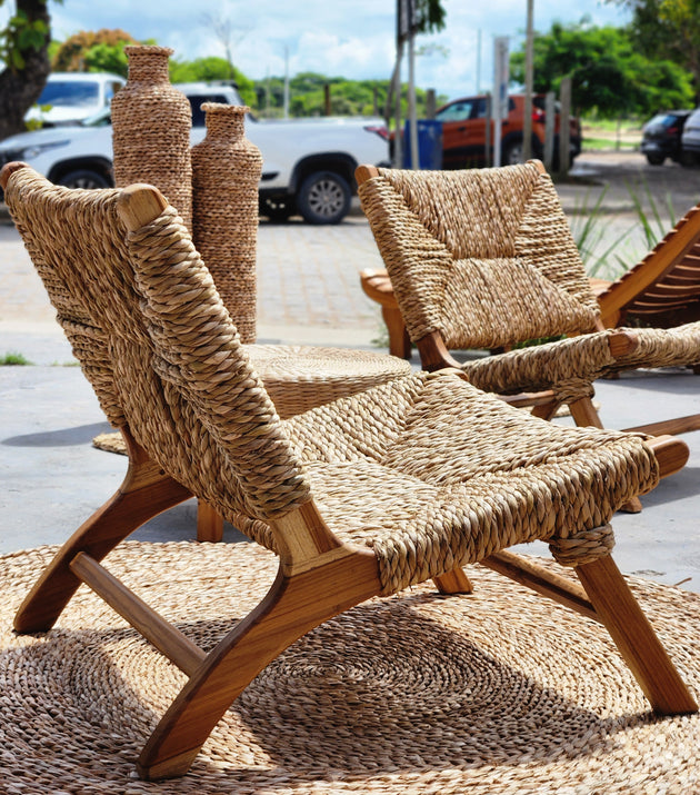 Poltrona Trancosense em Fibra de Taboa.