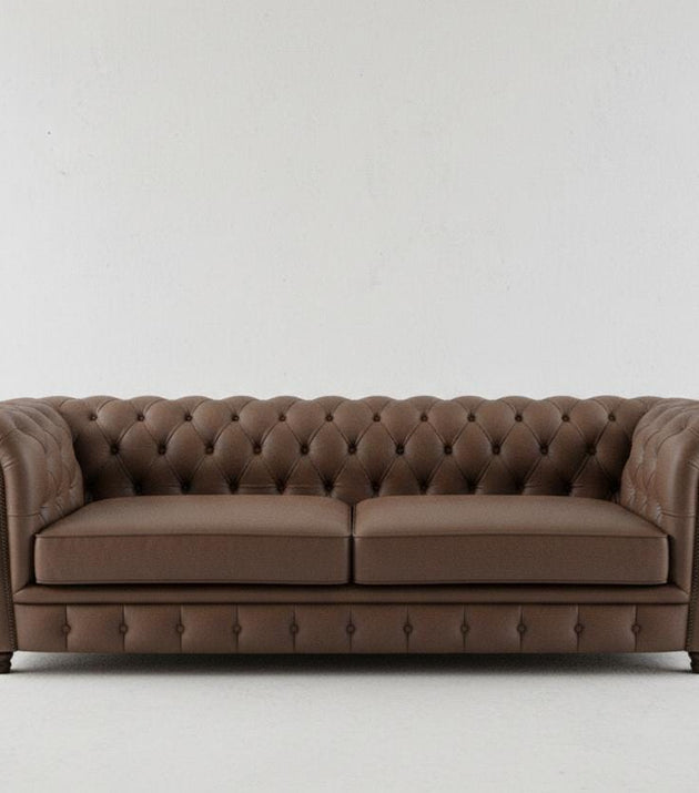 Sofá Chesterfield - Couro Legítimo