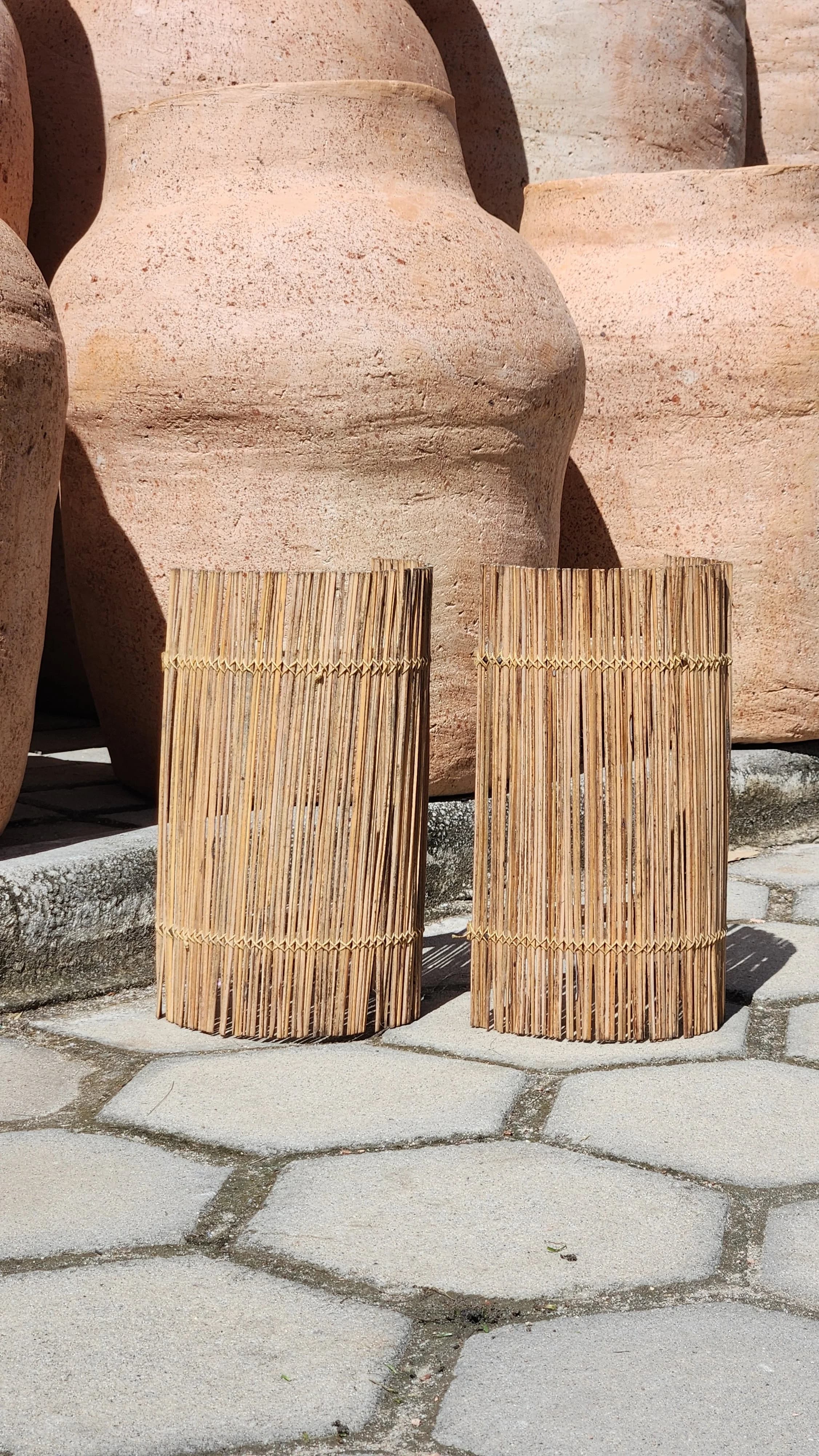 Arandela artesanal 30x16cm