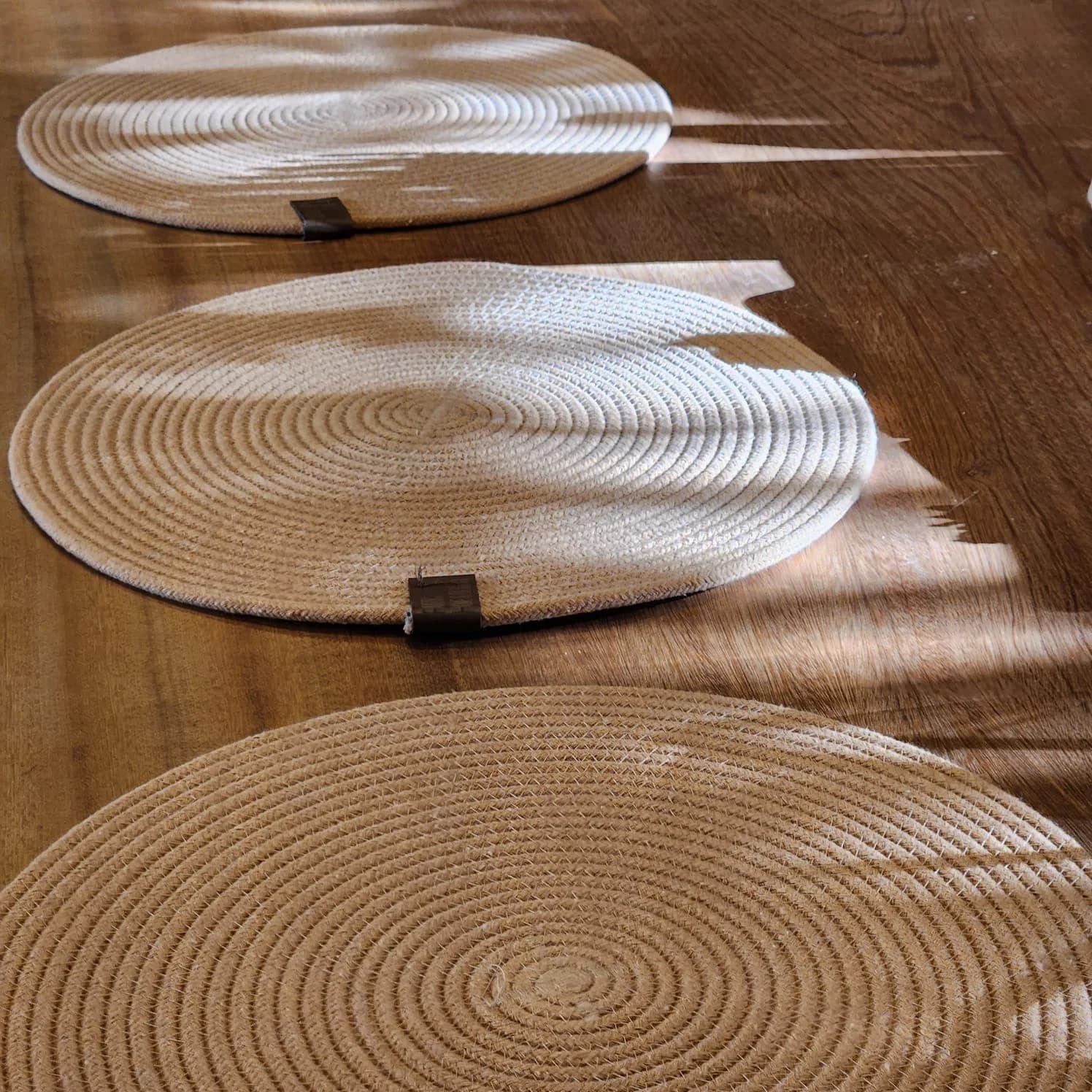 Sousplat Redondo Algodão de Corda