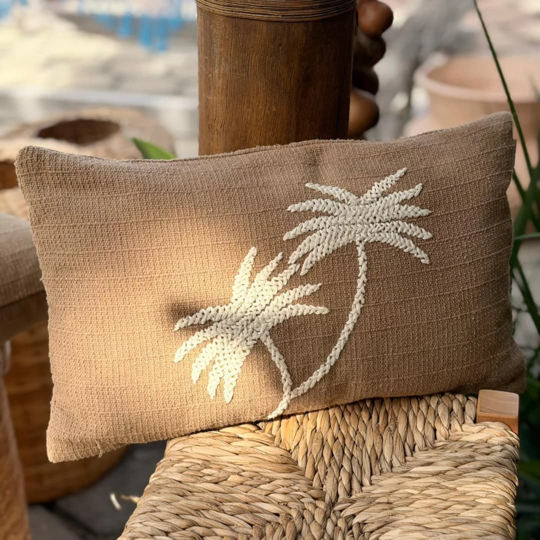 Capa de almofada Coqueiro 30x50cm