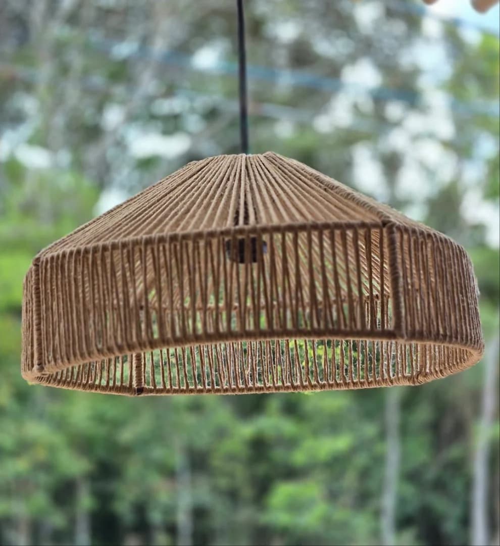 Luminária Rami Oca PS-23 20cmx40cm