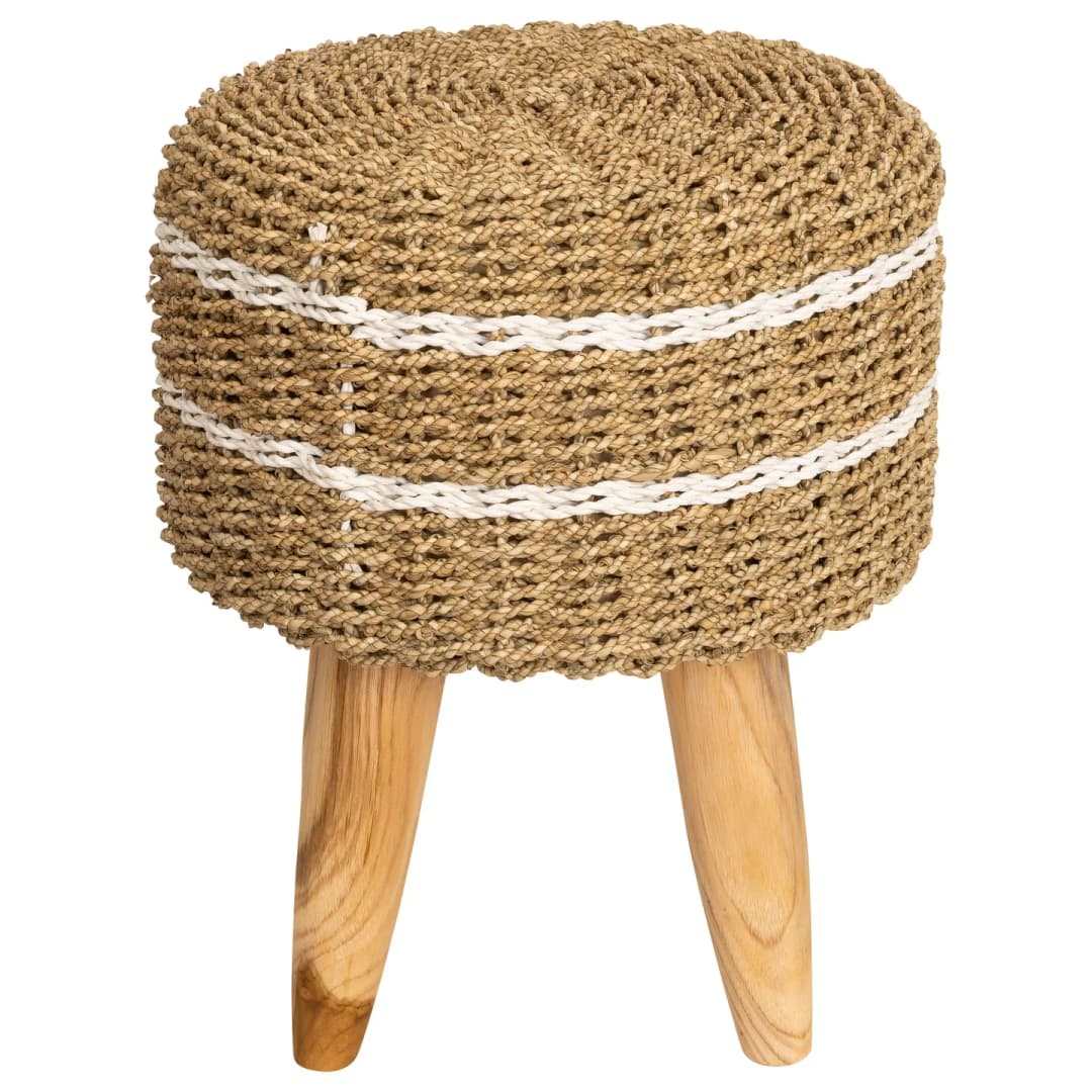 Puff Bali - Fibra natural 